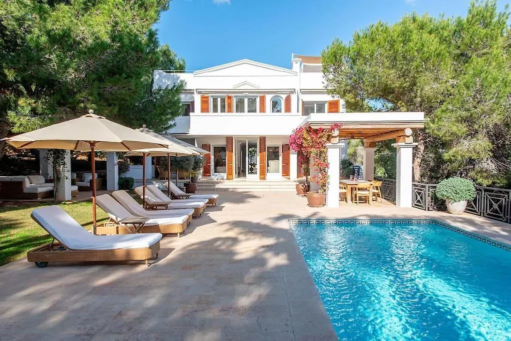 Beautiful Sea View Villa In Jondal San José Hiszpania